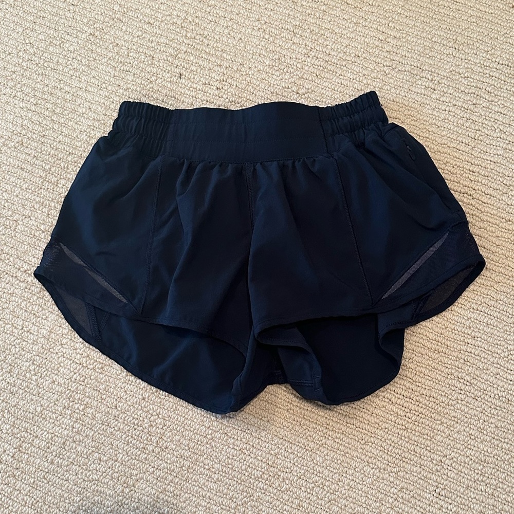 NAVY LULULEMON HOTTY HOTS